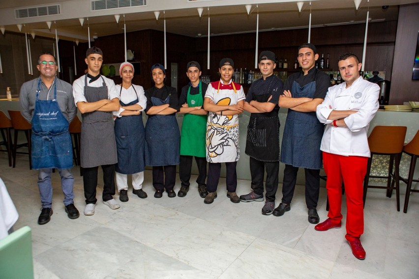 Michał Fabiszewski, kucharz z Pionek, laureat Master Chefa gotował w Tunezji. Zobaczcie zdjęcia dań