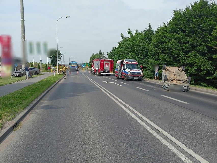 Mrągowo. Wypadek na DK 16. 30.06.2022 r.