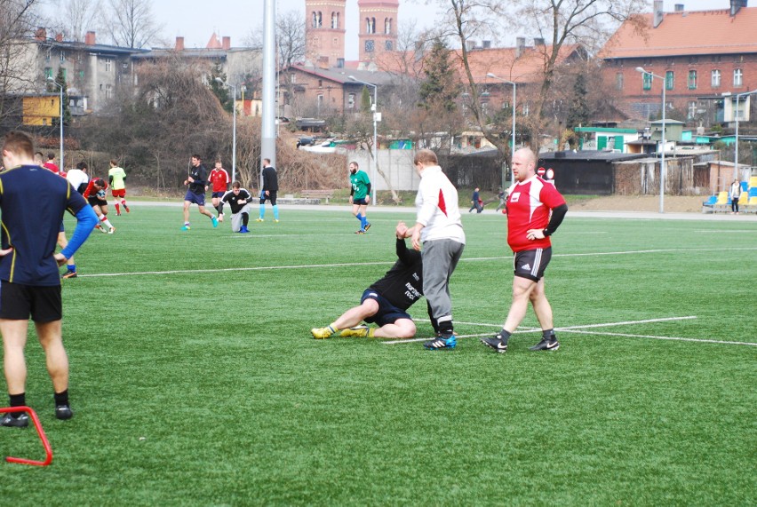 Rudzkie Gryfy wykorzystują każdą wolną chwilę na trening