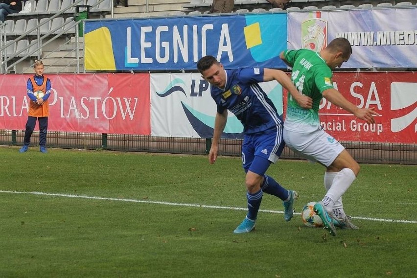 Fortuna 1 Liga. Radomiak Radom przegrał 1:3 z Miedzią Legnica. ZDJĘCIA Z TEGO MECZU