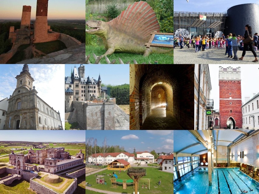 Większość atrakcji turystycznych województwa...