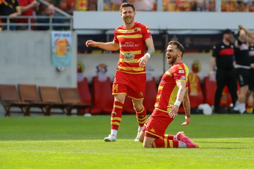 Jagiellonia zremisowała z Cracovią 1:1 i jest już pewna...