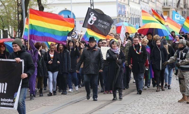 Marsz Równości w Łodzi [FILM, zdjęcia]