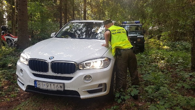 Kradzione BMW X5 nie wyjechał o z Polski