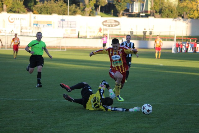 Chojniccy piłkarze wywalczyli punkt w wyjazdowym meczu z Miedzią Legnica