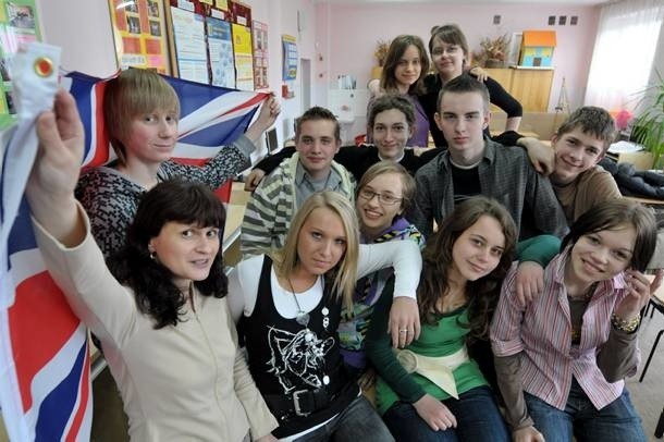 Dzięki zaangażowaniu nauczycielki Barbary Korzeniewskiej uczniowie ze zbąszyńskiego gimnazjum mieli okazję poznać meandry języka angielskiego w niekonwencjonalny sposób