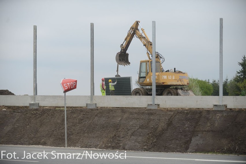 Autostrada A1 do Łodzi przed otwarciem