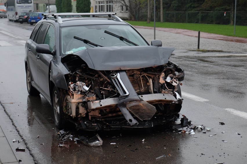 Do wypadku doszło w piątek około godz. 8, na ul. Ofiar...