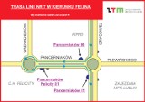 Felicity w Lublinie: Linia nr 7 dowiezie klientów na przystanek przy ul. Pancerniaków