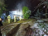 Pożar domu w Balczewie pod Inowrocławiem. Są poszkodowani [zdjęcia]
