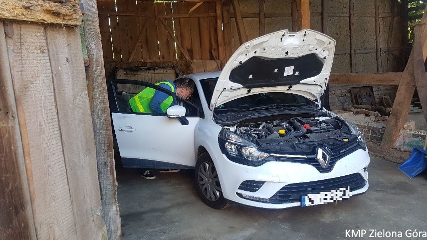 Policjanci w Sulechowa odnaleźli samochód renault clio...