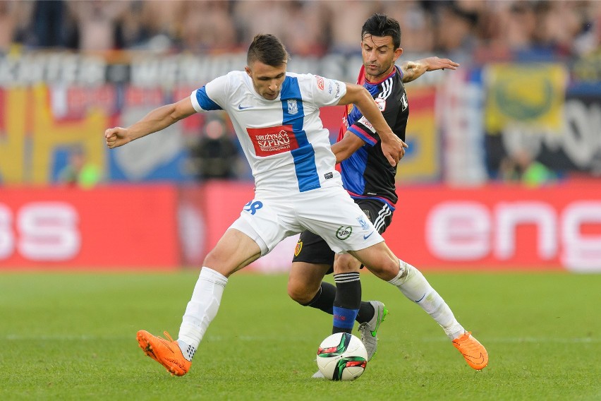 FC Basel - Lech 1:0: Kolejorz zagrał z sercem, ale to za...