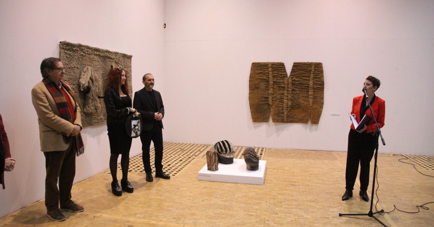 O wystawie mówiła Marta Smolińska, kuratorka wystawy.