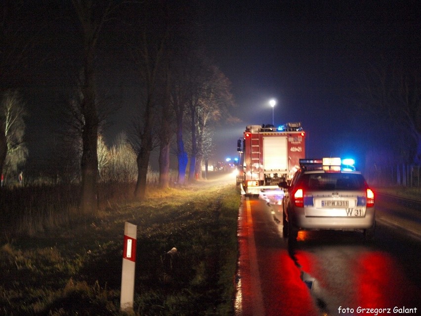 Śmiertelny wypadek po Białogardem. Kierowca pomimo...