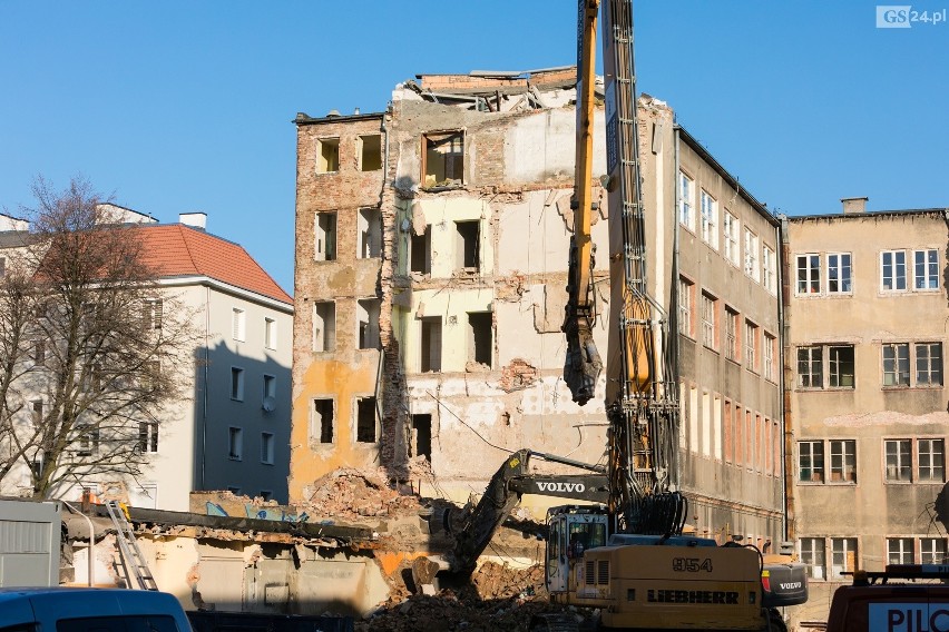 Wielka rozbiórka w centrum miasta. Tak rozpoczyna się budowa nowej siedziby urzędu