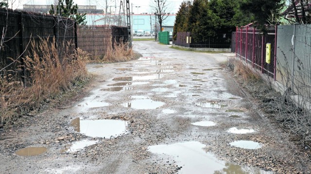 Mieszkańcy ulicy Piaski nad Rzeką chcieli wybudować drogę, ale miasto się nie zgadza i muszą jeździć po dziurach.