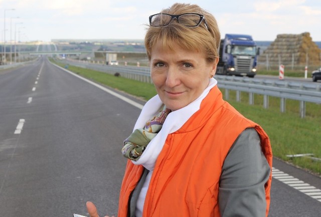 Małgorzata Pawelec, rzecznik prasowy kieleckiego oddziału Generalnej Dyrekcji Dróg Krajowych i Autostrad.