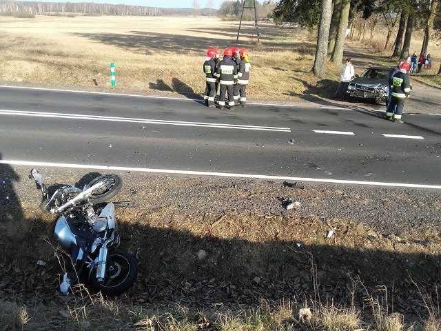 W niedzielę około godziny 17 doszło do wypadku na drodze krajowej nr 11 na wysokości miejscowości Nowe Gonne w powiecie szczecineckim