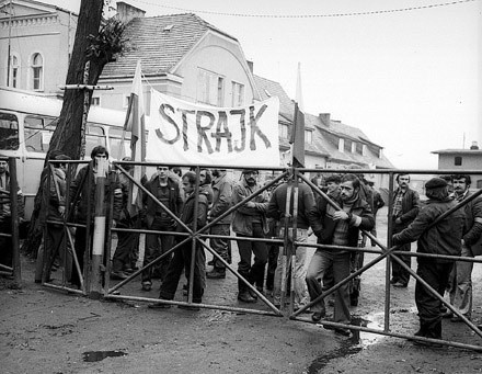 Strajk w Lubogórze.