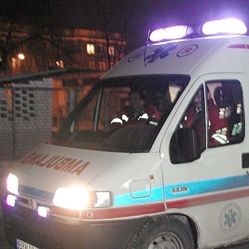 Mieszkanka Siemiatycz trafiła do szpitala