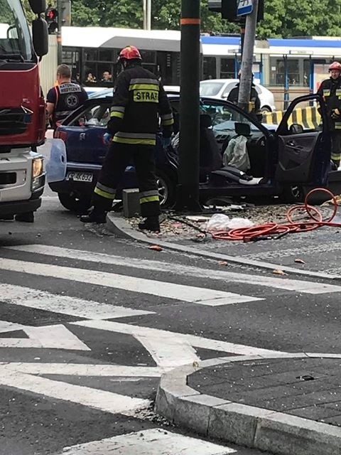 Kraków. Poważny wypadek na ulicy Kapelanka                       