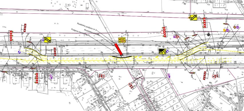 Budowa kładki na Psim Polu potrwa miesiącami. Dla kierowców oznacza to korki