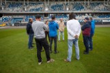 Pilne spotkanie prezydenta Konrada Fijołka na Stadionie Miejskim w Rzeszowie