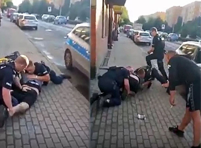 Interwencja policjantów w Zabrzu w stosunku do mężczyzny,...