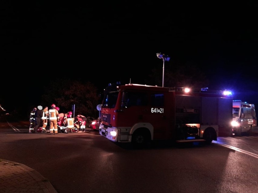 Przed godziną 20 służby ratunkowe zostały poinformowane o...