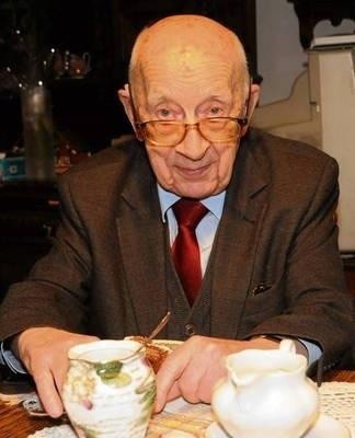 Profesor Adam Bielański 14 grudnia 2012 roku skończył 100 lat Fot. Adam Wojnar