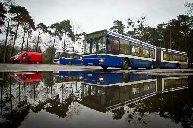 Zajezdnia autobusowa na osiedlu LeśneZajezdnia autobusowa na osiedlu Leśne