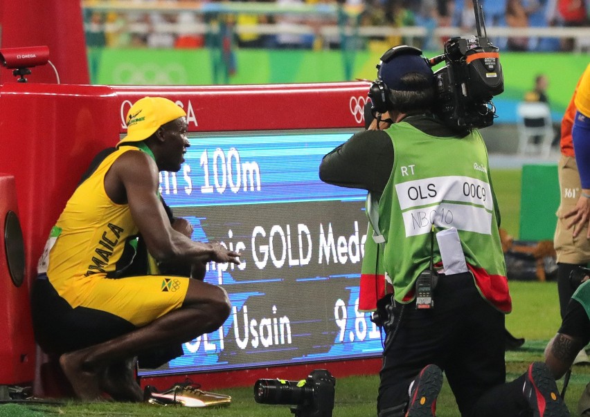 Usain Bolt zdobył złoty medal w biegu na 100 m w Rio 2016