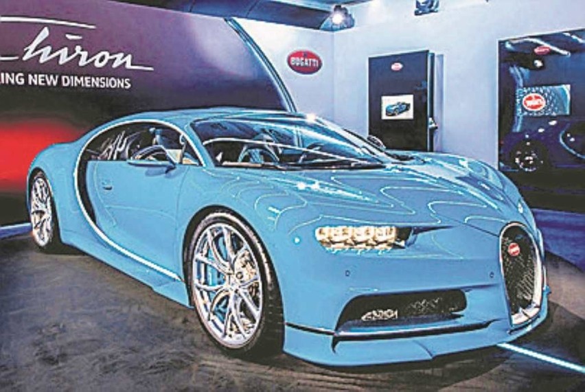 Bugatti Chiron, najbardziej rasowy pro-dukt koncernu VW. Pod...