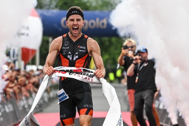 Robert Wilkowiecki został wicemistrzem Europy Ironman