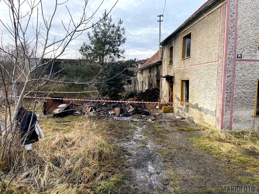 Pożar domu w Szadurczycach koło Nysy. Nowe informacje