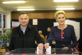 Wybory samorządowe 2018 - druga tura. Prezydent Andrzej Duda zagłosował w Krakowie [ZDJĘCIA]