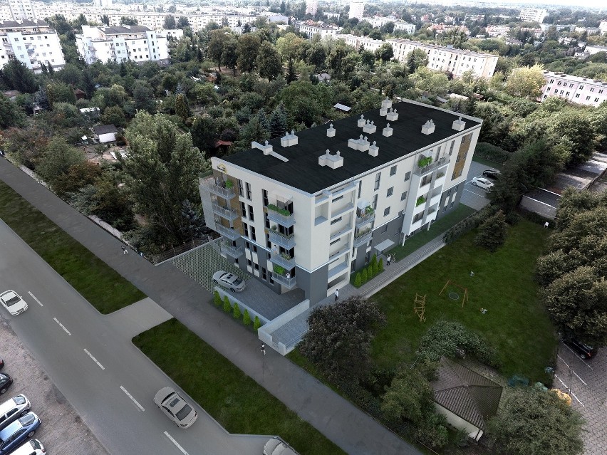 Budynek przy ul. Piątkowskiej będzie liczył 42 mieszkania....
