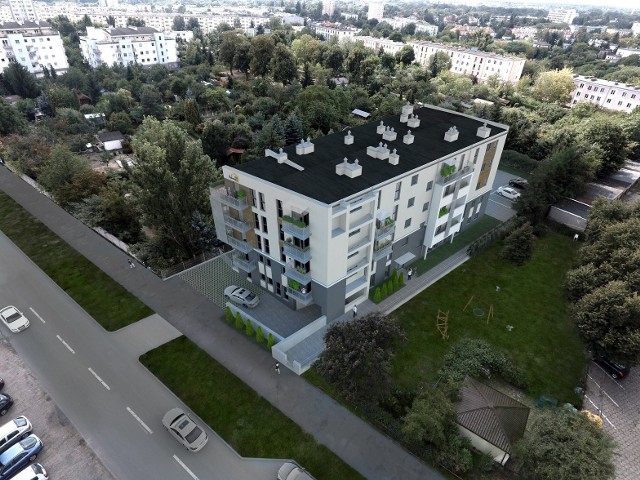 Budynek przy ul. Piątkowskiej będzie liczył 42 mieszkania.Przejdź do kolejnego zdjęcia --->