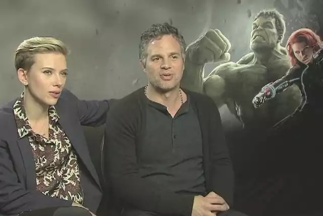 Scarlett Johansson i Mark Ruffalo (fot. Dzień Dobry TVN/x-news)