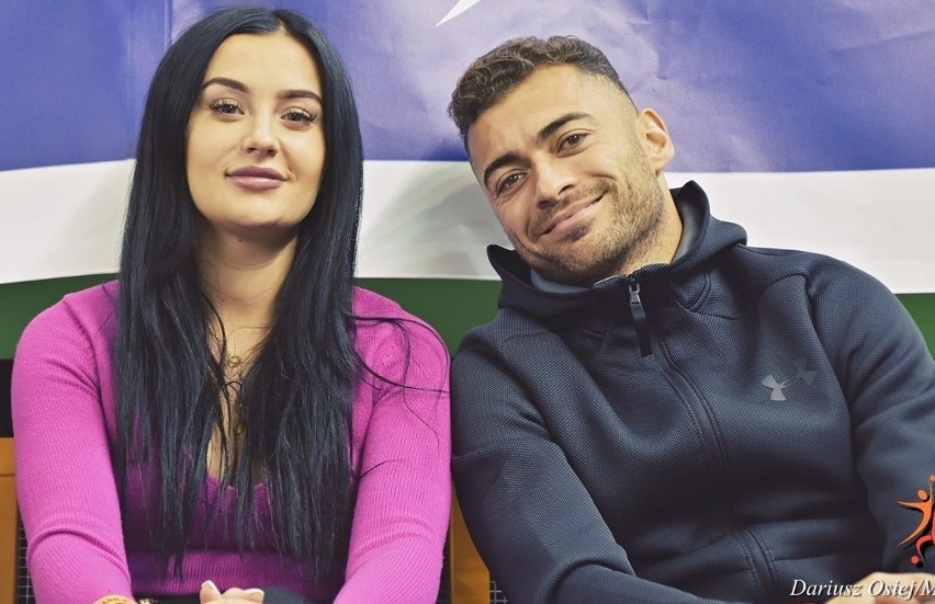 Leandro Rossi Pereira, piłkarz Radomiaka został szczęśliwym tatą córeczki Laury. Zobacz zdjęcia