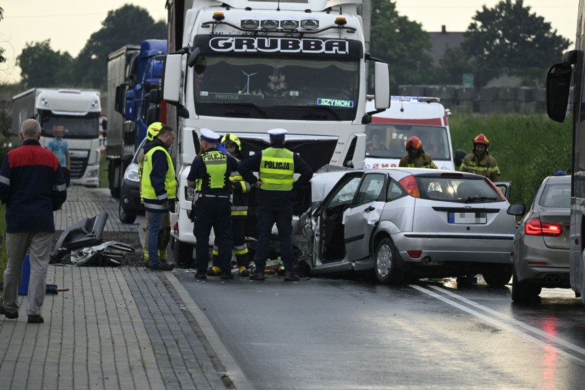 Śmiertelny wypadek na krajowej "piątce" w Wiągu pod...