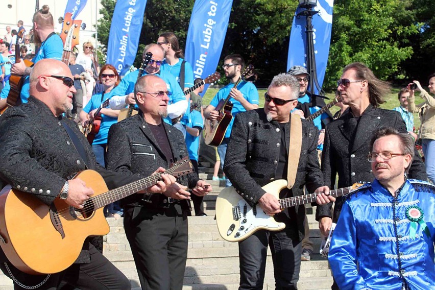 Beatlemaniacy z Lublina zagrali o rekord Guinnessa (ZDJĘCIA, WIDEO)