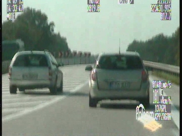 Kierowca pędził 115 km/h drogą krajową nr 18