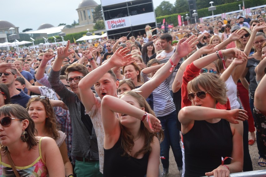 Męskie granie 2015 we Wrocławiu. Kilka tysięcy osób na Pergoli (MNÓSTWO ZDJĘĆ)