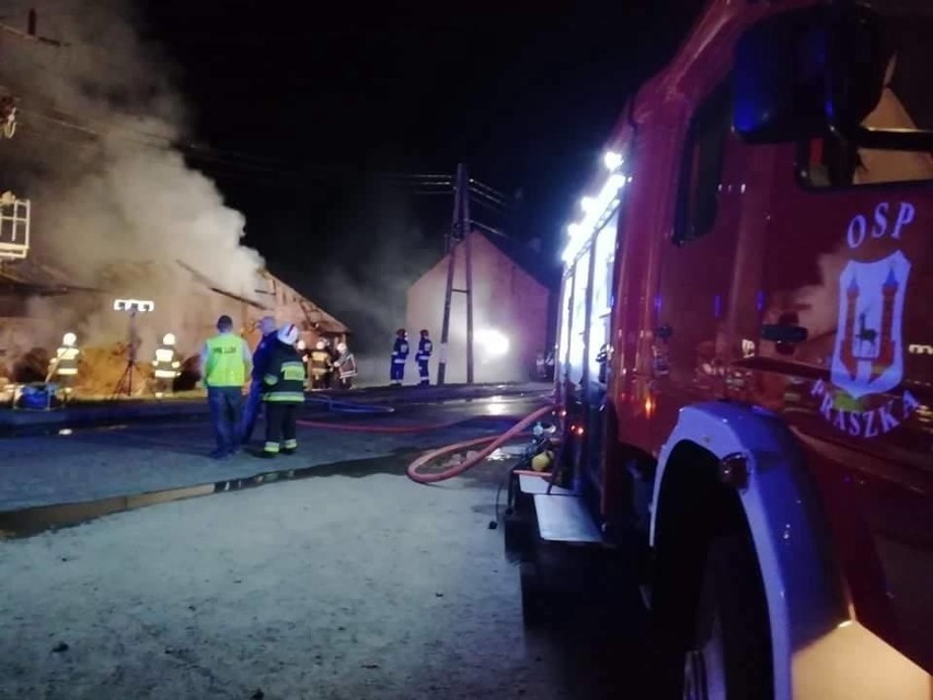 W środę o godz. 20.30 wybuchł pożaru na terenie gospodarstwa...