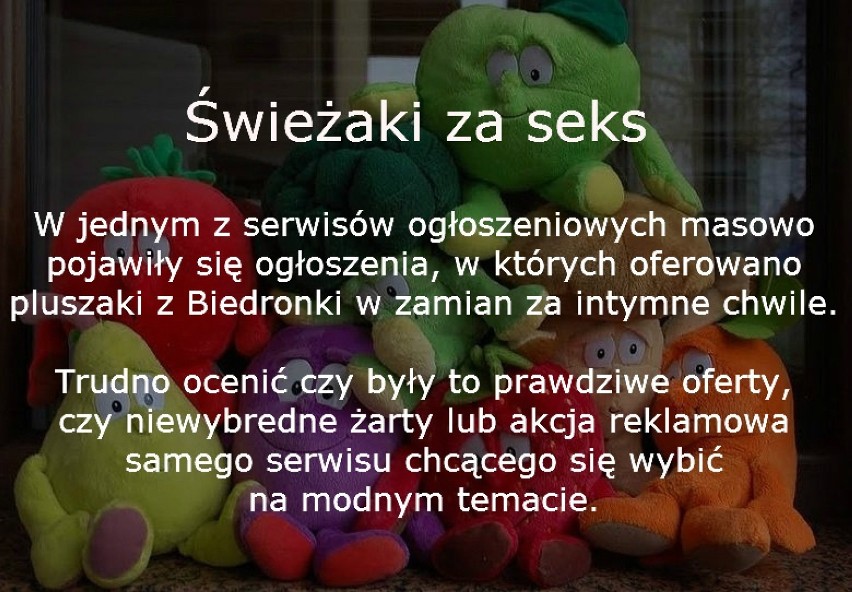 Gang Słodziaków to najnowsza promocja Biedronki. Maskotki w...