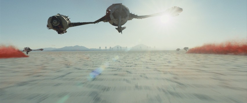 Kadr z "Ostatniego Jedi"