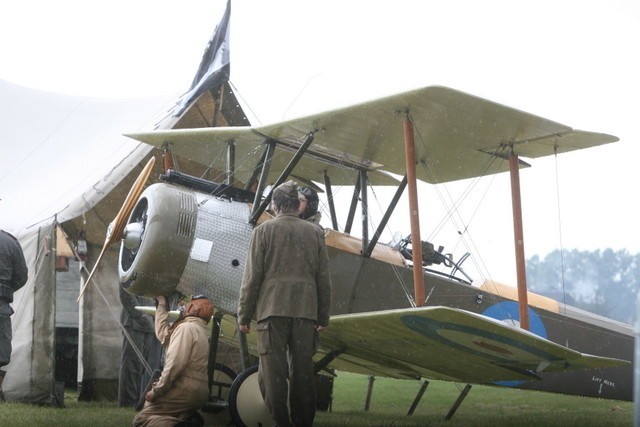 Pojedynek lotników (dogfight) z czasów I wojny światowej i...