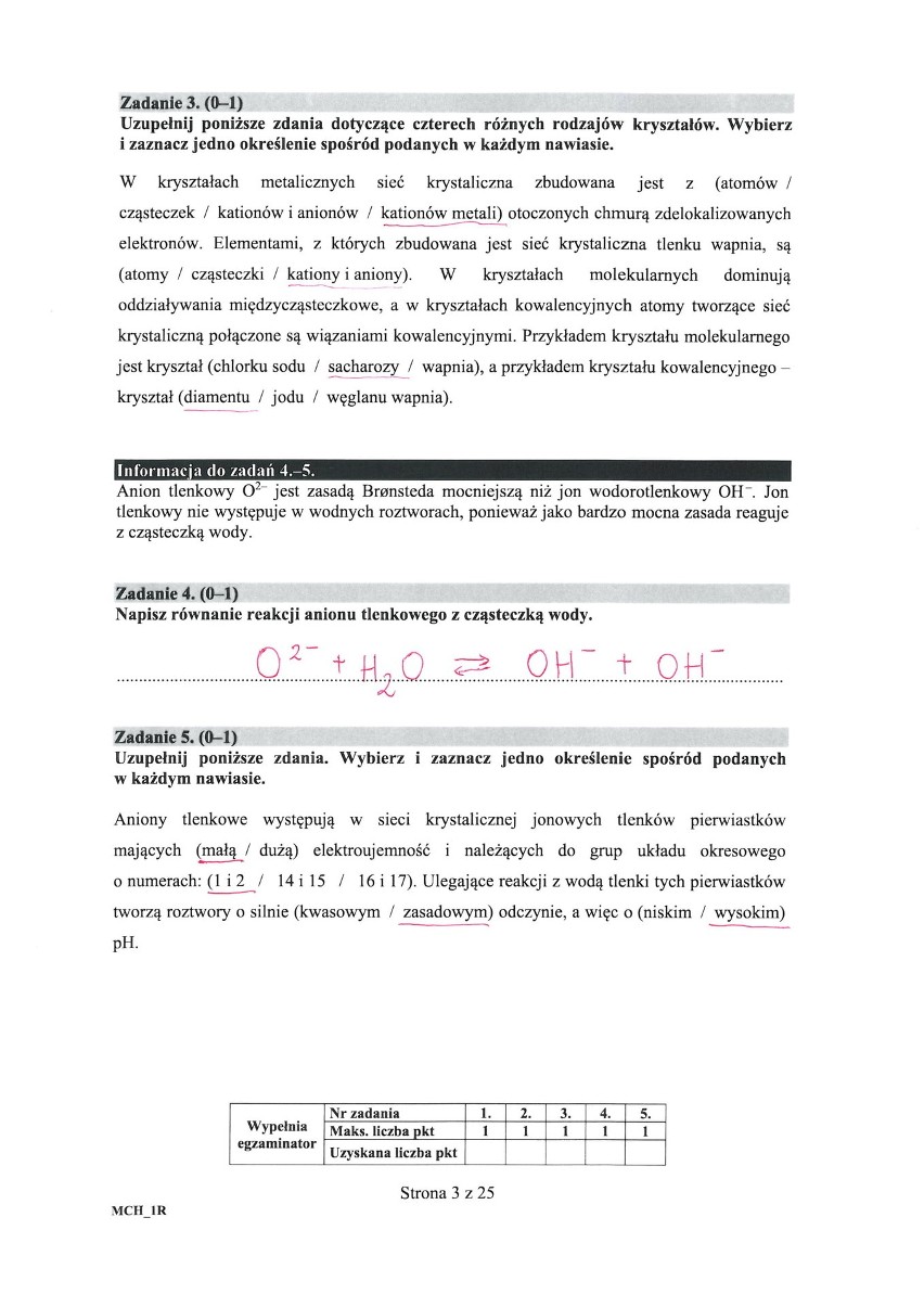 Matura 2019 rozszerzenie CHEMIA. Odpowiedzi i arkusz pytań. Jakie były zadania na rozszerzeniu z chemii 13.05.2019?