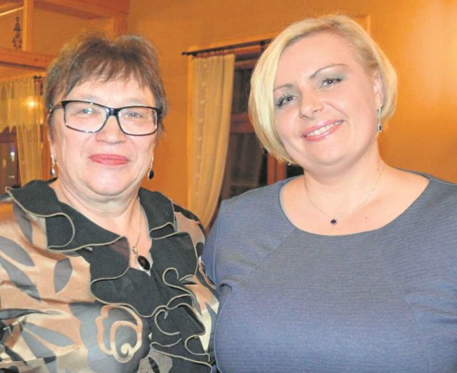 Od lewej: Renata Wiss i Katarzyna Wcisło-Nowak